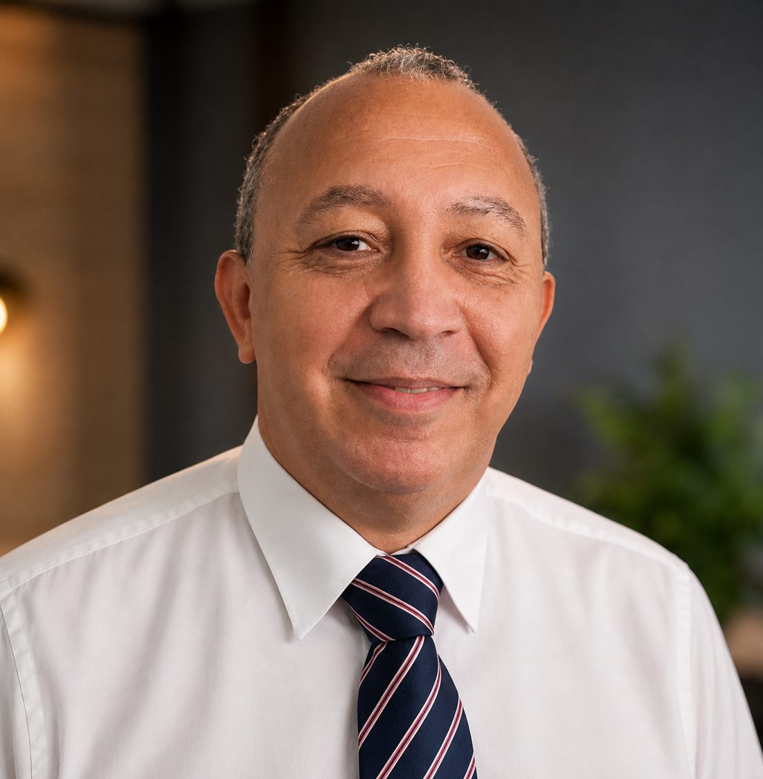 Foto de Vanderlei Matheus, gerente de operações, em depoimento para a HQZ